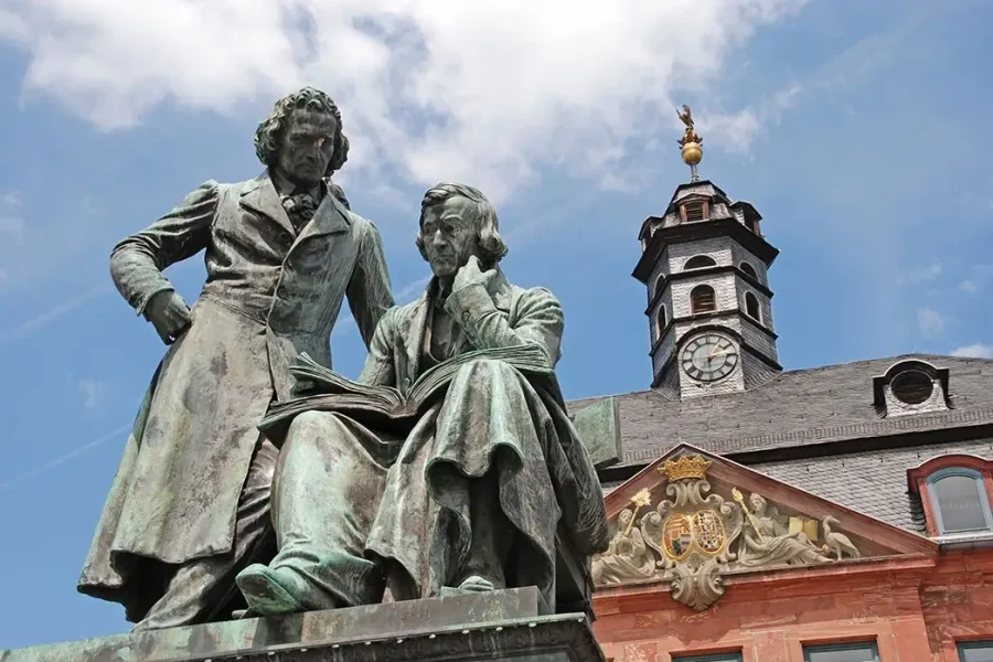 Stadtansicht von Hanau