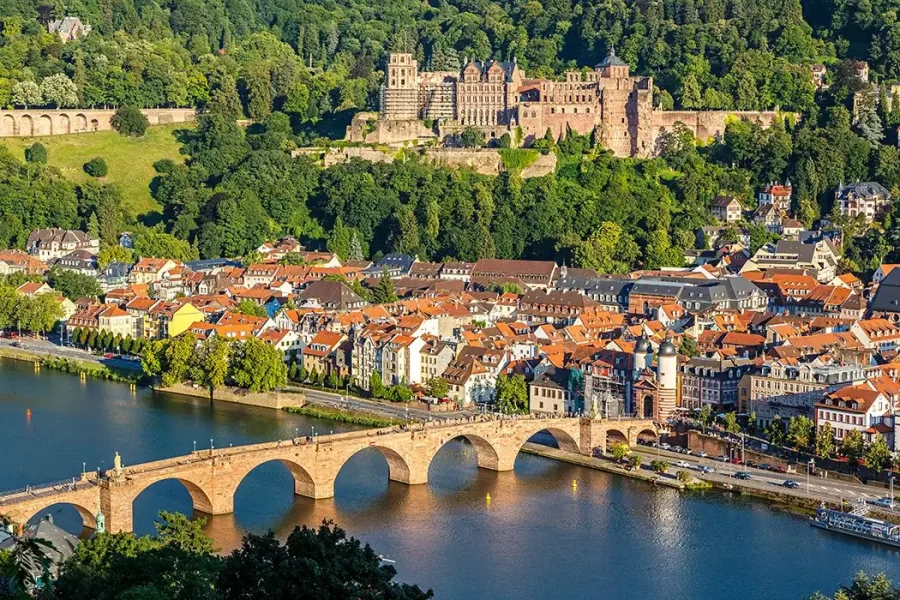 Stadtansicht von Heidelberg