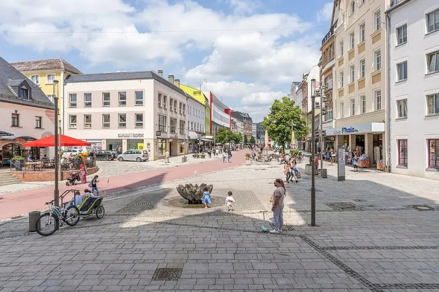 Stadtansicht von Hof