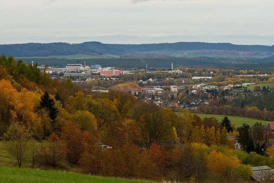 Stadtansicht von Ilmenau