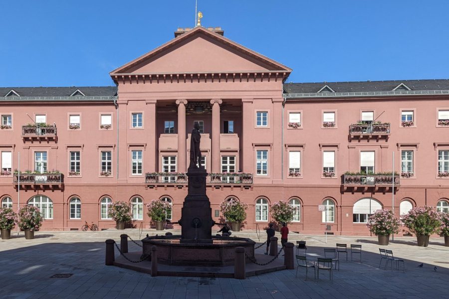 Stadtansicht von Karlsruhe
