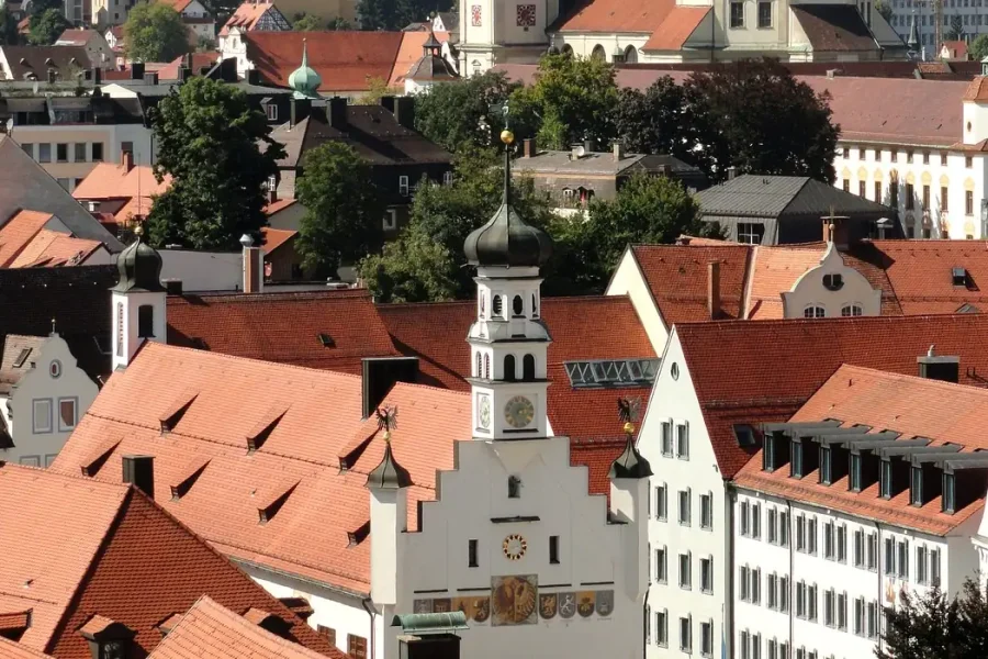 Stadtansicht von Kempten (Allgäu)