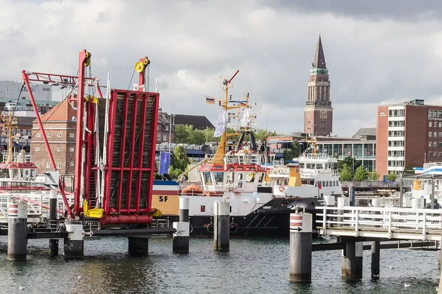 Stadtansicht von Kiel