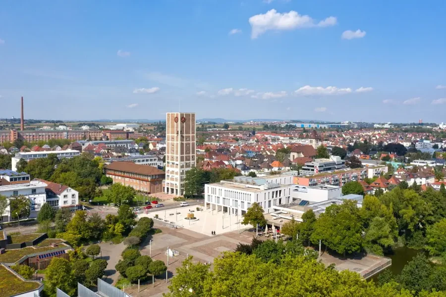Stadtansicht von Kornwestheim