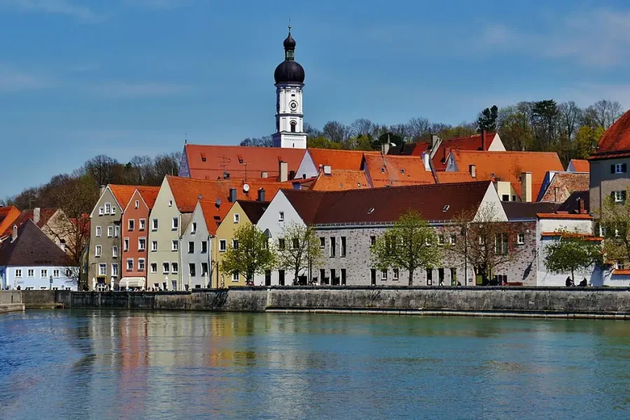 Stadtansicht von Landsberg am Lech