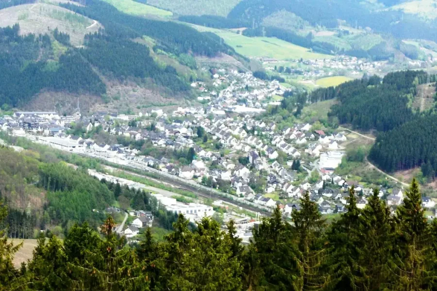 Stadtansicht von Lennestadt