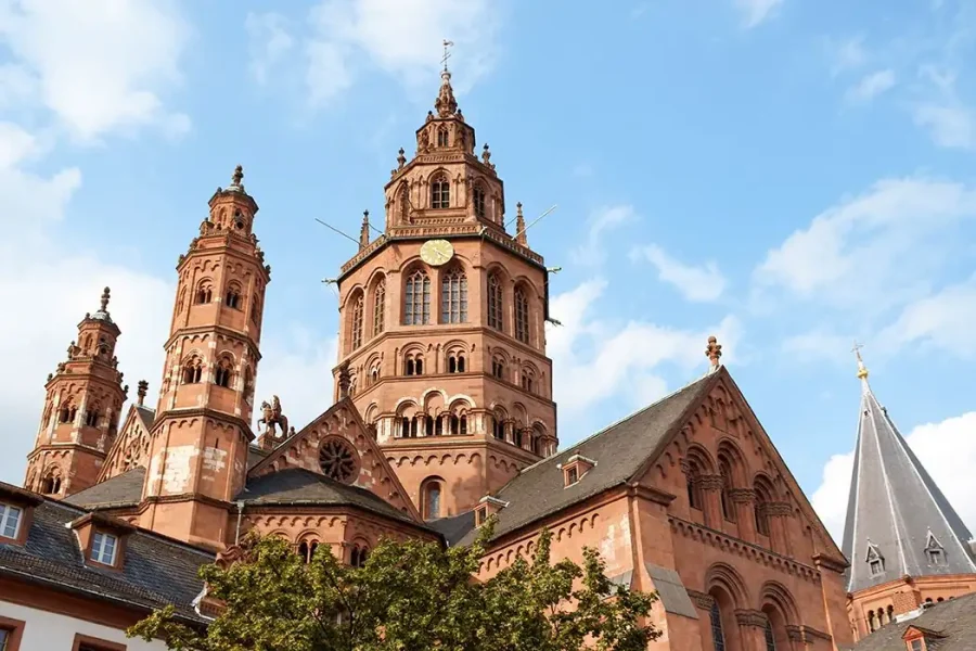 Stadtansicht von Mainz
