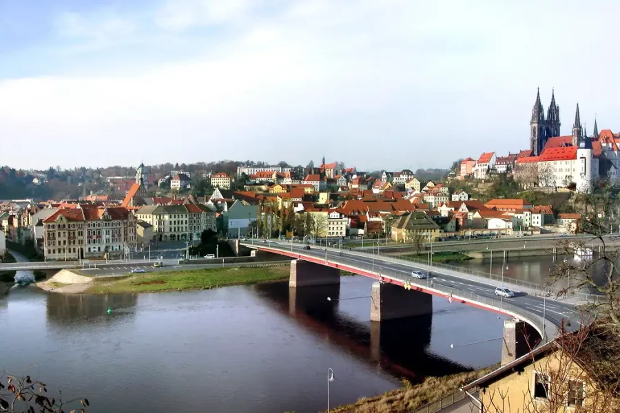 Stadtansicht von Meißen