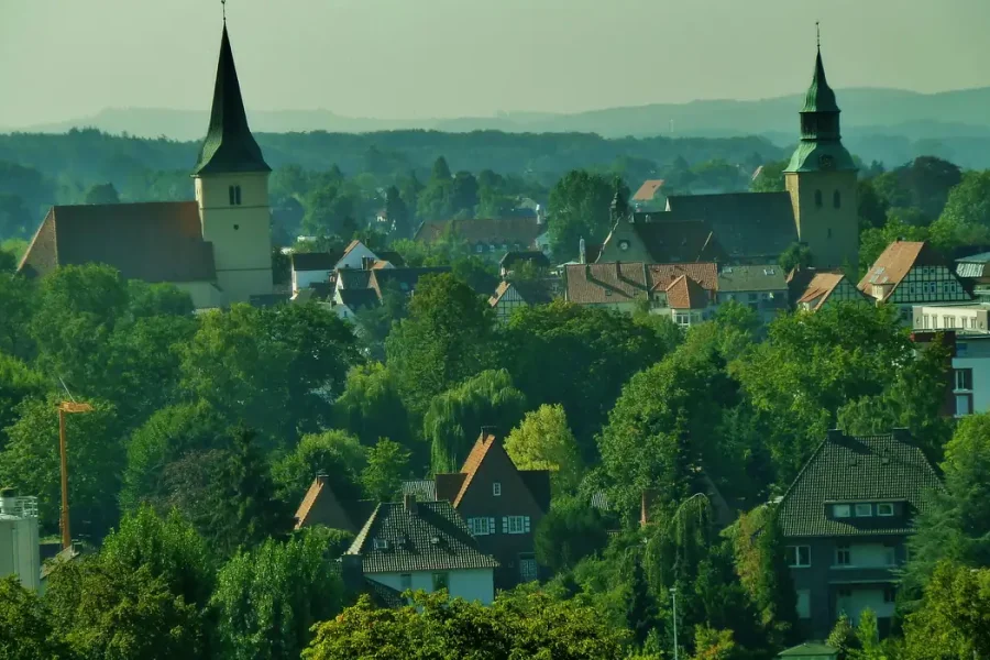 Stadtansicht von Melle