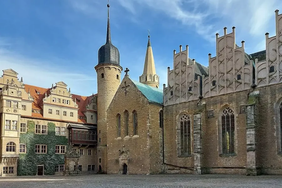 Stadtansicht von Merseburg