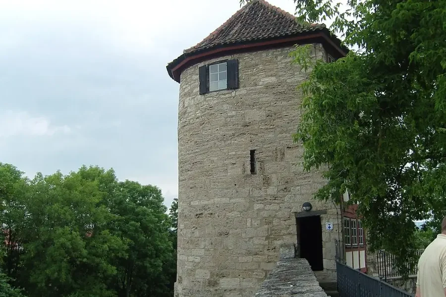 Stadtansicht von Mühlhausen/Thüringen