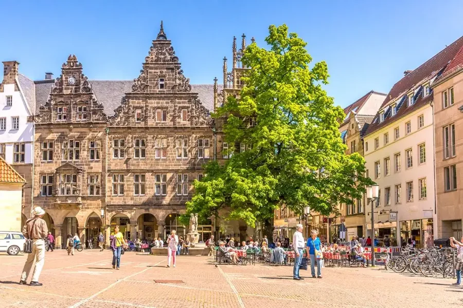 Stadtansicht von Münster