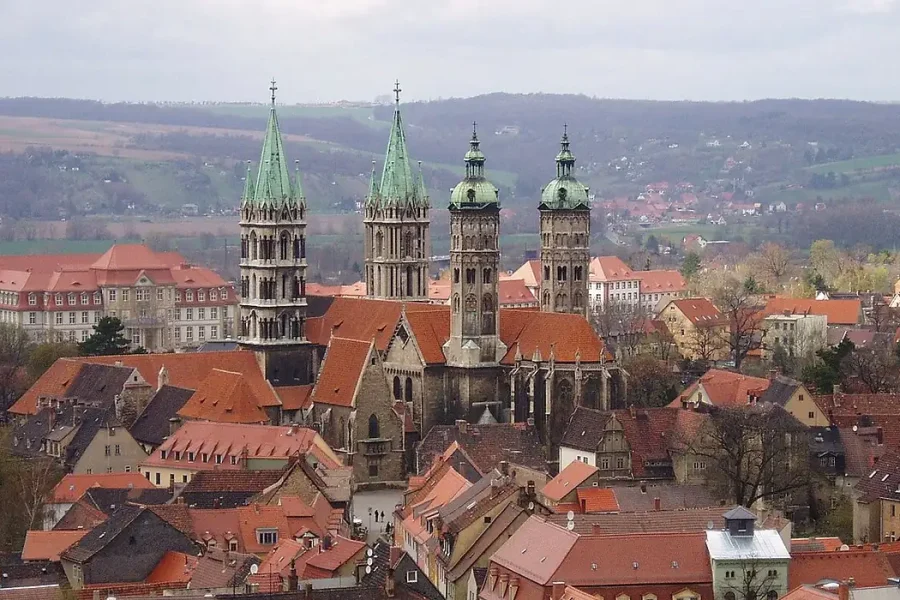 Stadtansicht von Naumburg (Saale)