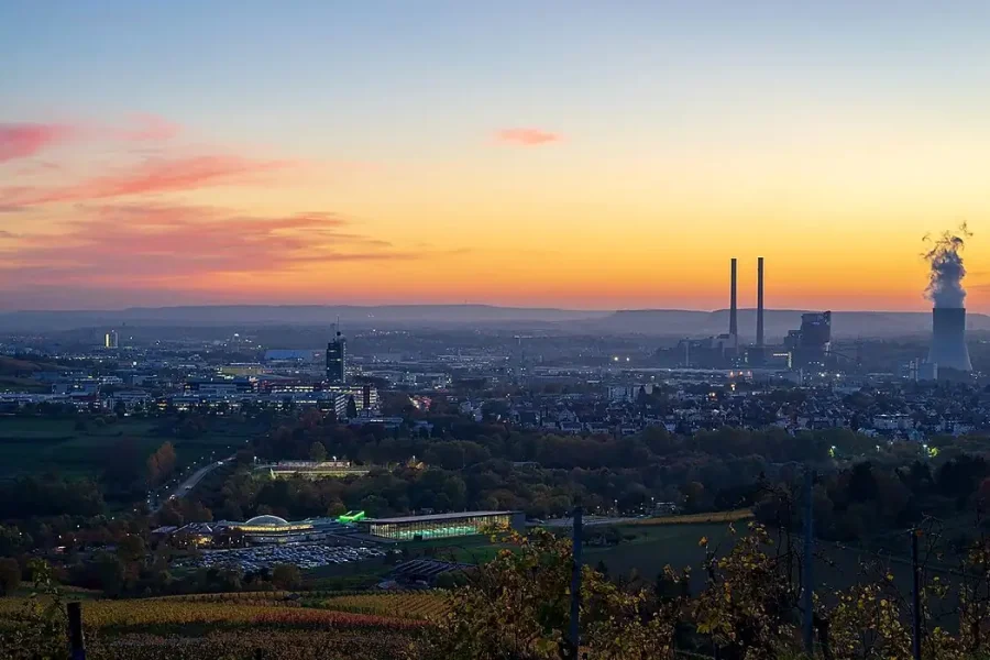 Stadtansicht von Neckarsulm