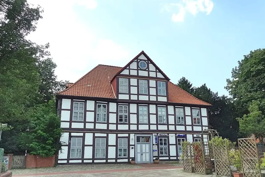 Stadtansicht von Nienburg (Weser)
