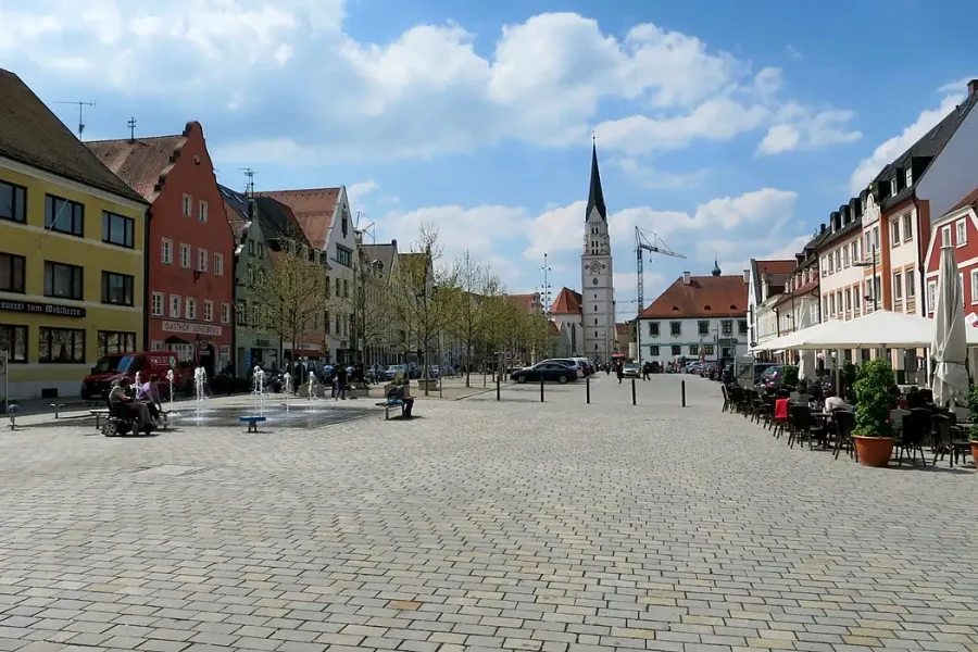 Stadtansicht von Pfaffenhofen a.d.Ilm, St