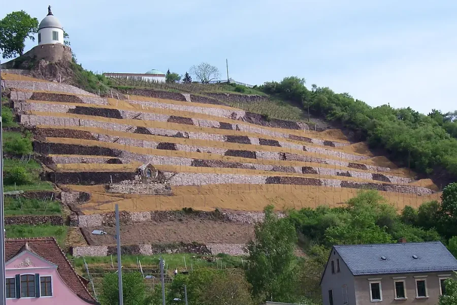Stadtansicht von Radebeul