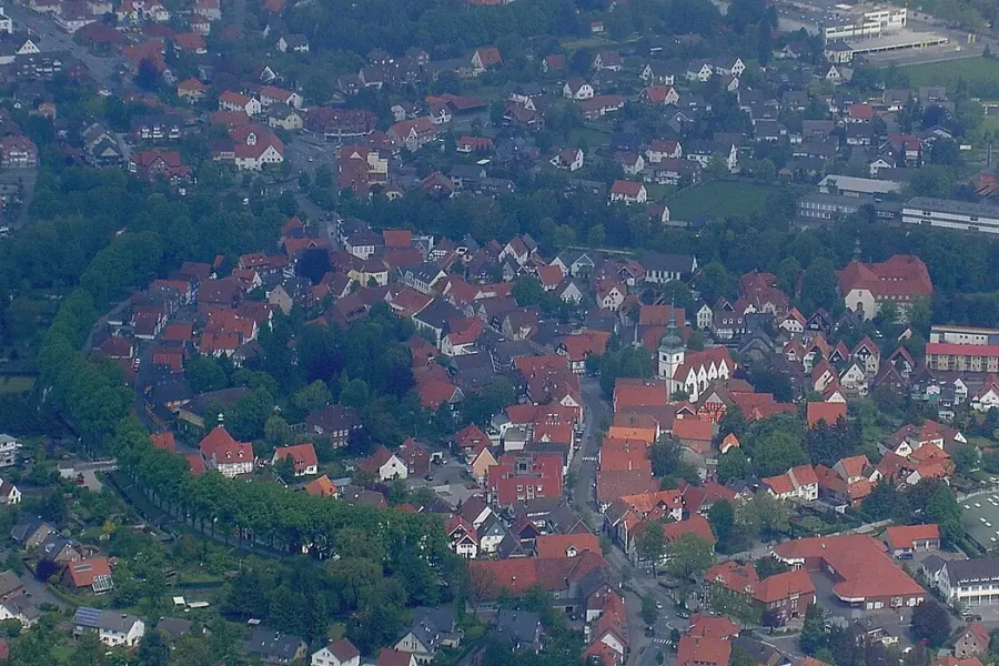 Stadtansicht von Rietberg