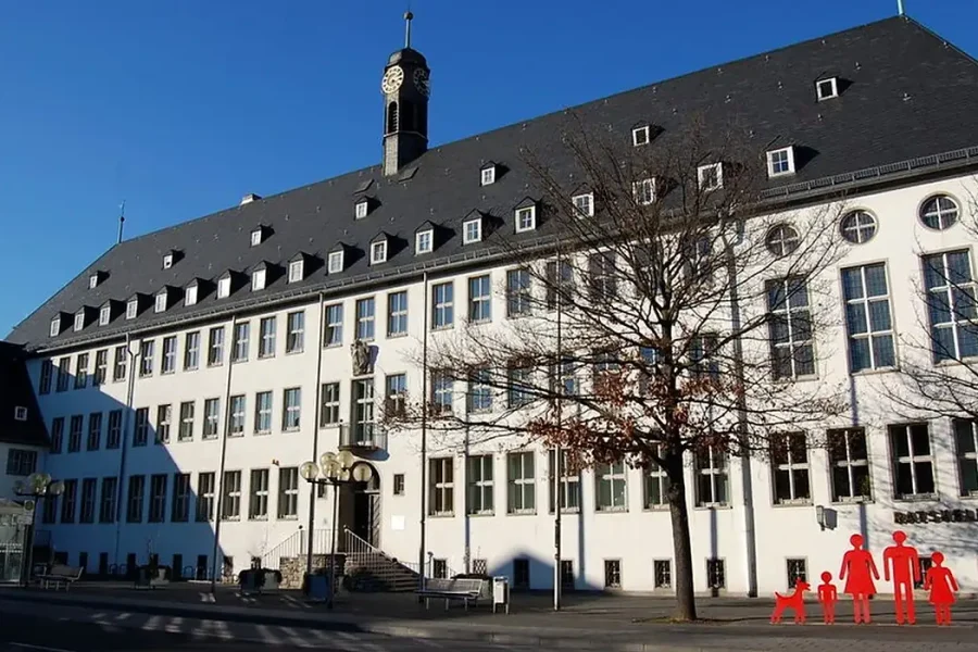 Stadtansicht von Rüsselsheim am Main