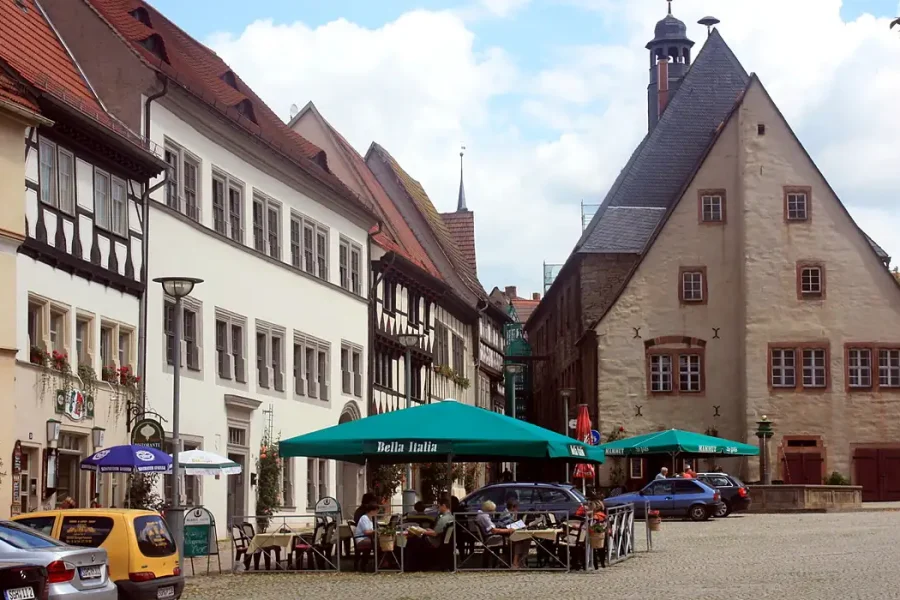 Stadtansicht von Sangerhausen