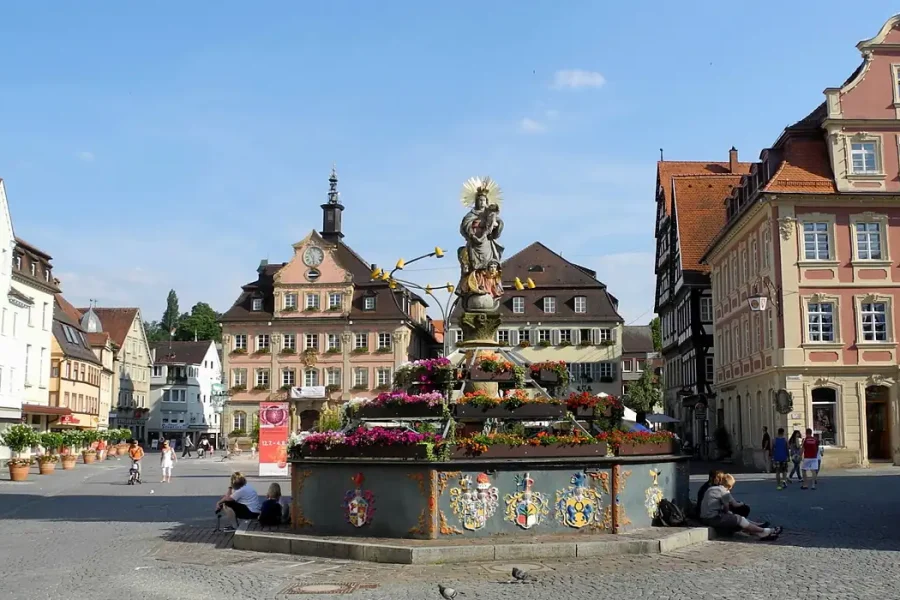 Stadtansicht von Schwäbisch Gmünd