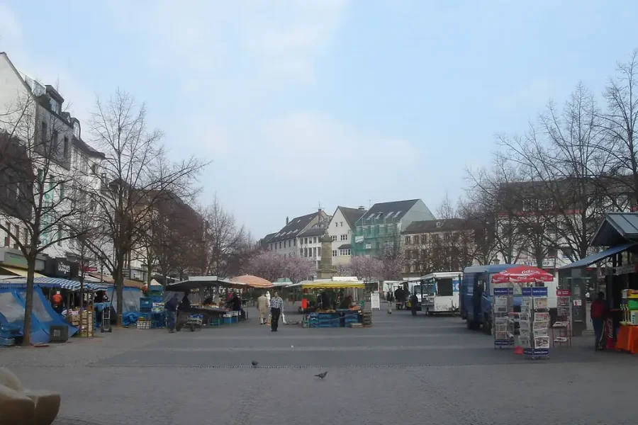 Stadtansicht von Siegburg