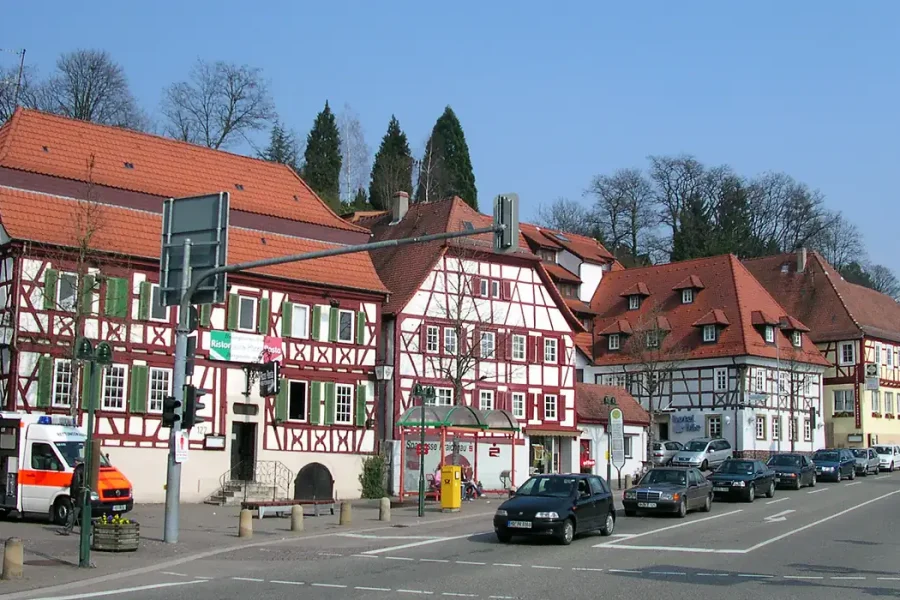 Stadtansicht von Sinsheim
