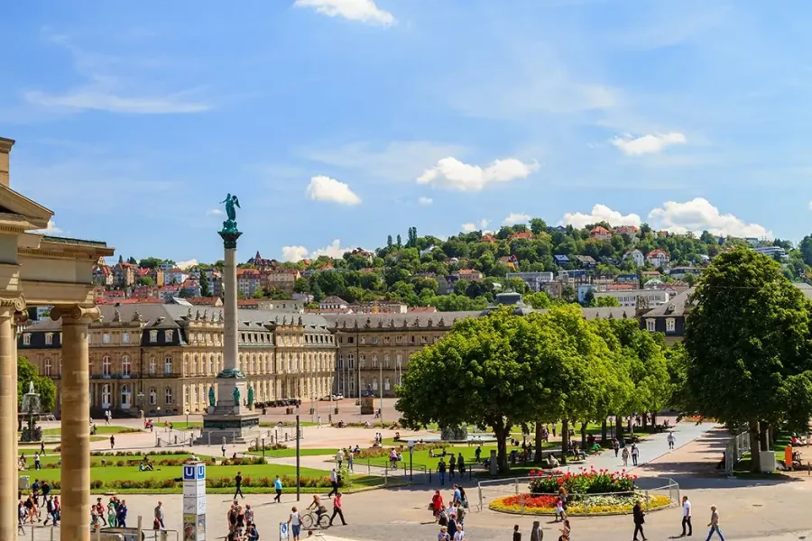 Stadtansicht von Stuttgart