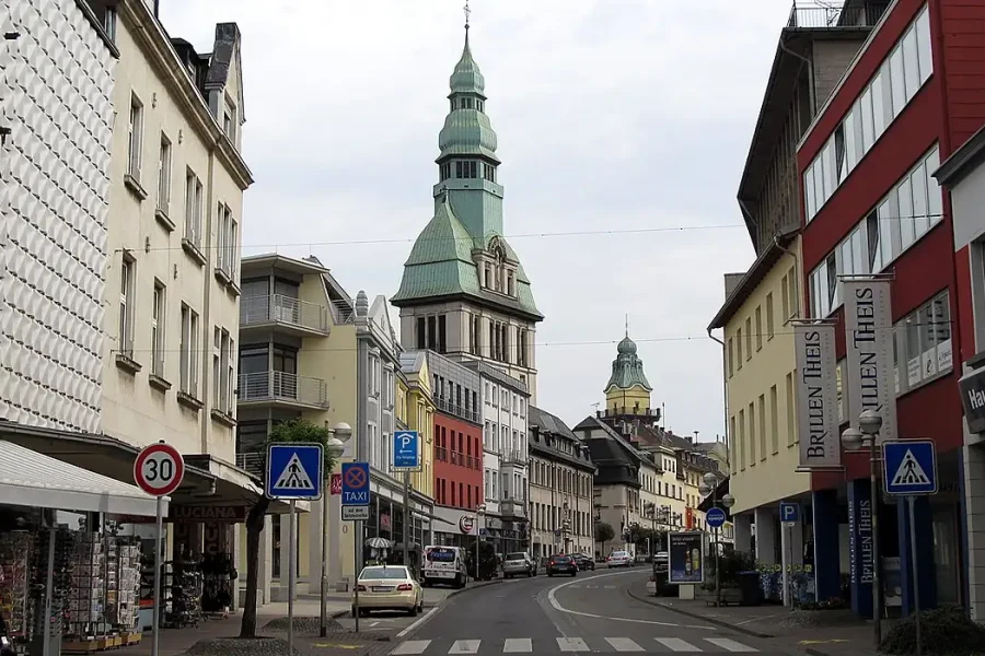 Stadtansicht von Völklingen