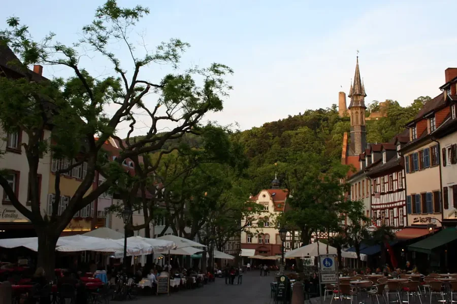 Stadtansicht von Weinheim