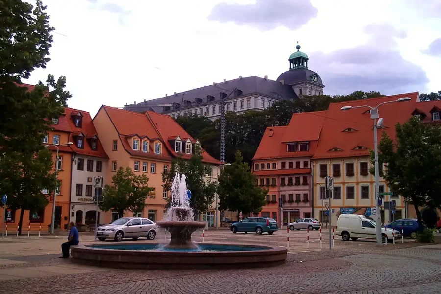 Stadtansicht von Weißenfels