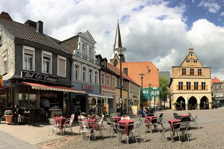 Stadtansicht von Werne