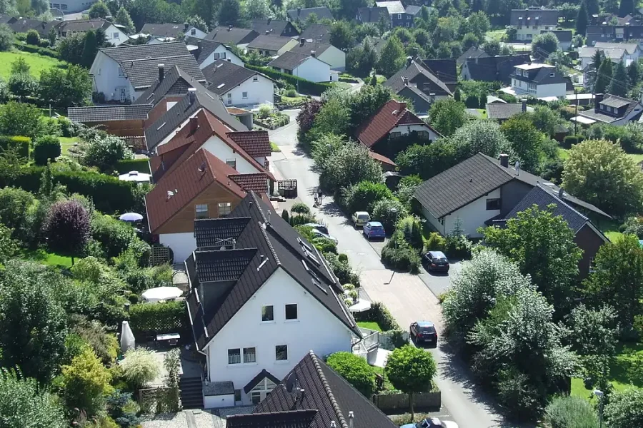 Stadtansicht von Wiehl