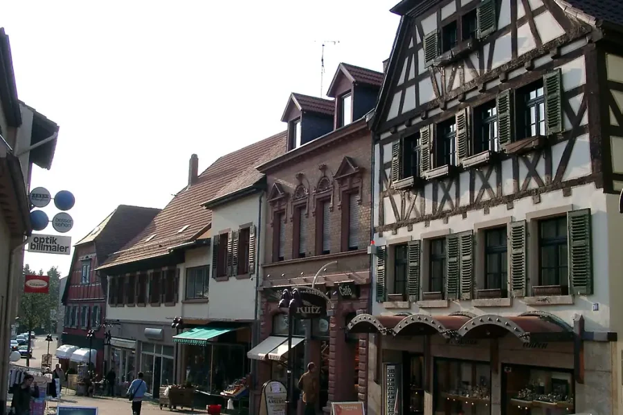 Stadtansicht von Wiesloch