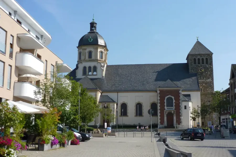 Stadtansicht von Würselen