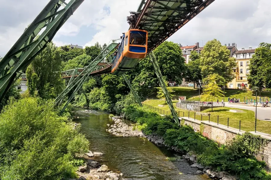 Stadtansicht von Wuppertal