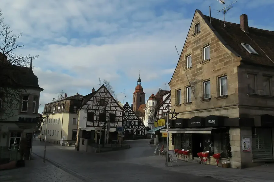 Stadtansicht von Zirndorf, St