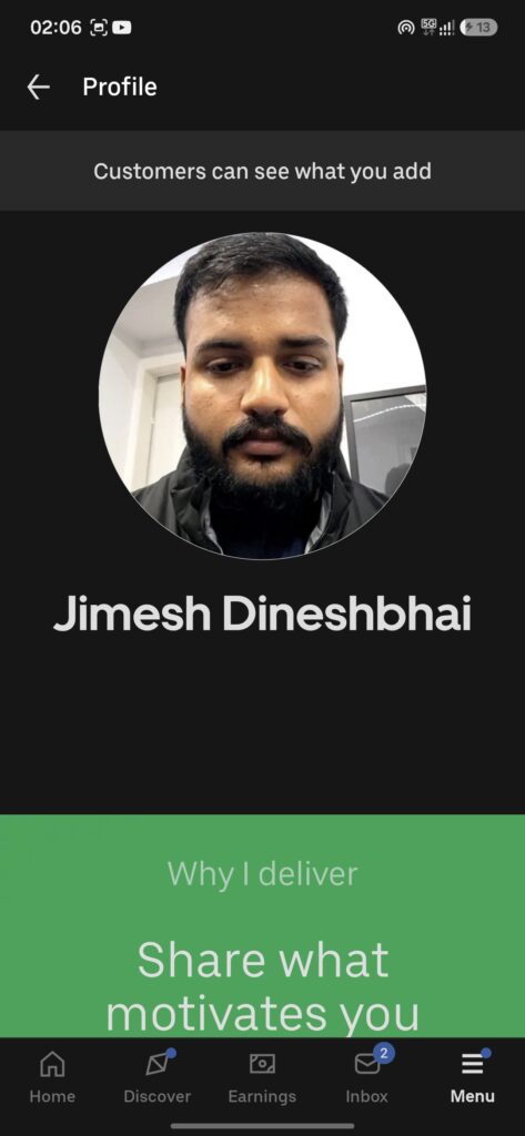 Profilfoto von jimesh – Kandidatenprofil bei CALUMA